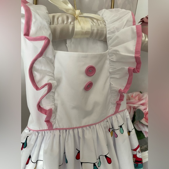 🔴🔴🔴SOLD🔴🔴🔴Eleanor Rose Girls holiday Christmas dress size 5-6 EUC - Picture 2 of 4